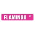 thumbnail image 2 of SignMission  Flamingo Aluminum Street Sign for New Pink Flamingos Lover Bird, 2 of 2
