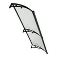 thumbnail image 4 of Front Door Arch Rainshed, Awning Window Door Awning Canopy 78.7x23.6in Entry Door Overhang Aluminum Alloy Awning Outdoor Window Awning Door Canopy, Window Awning Exterior,Sun UV, Rain Snow Protection, 4 of 10