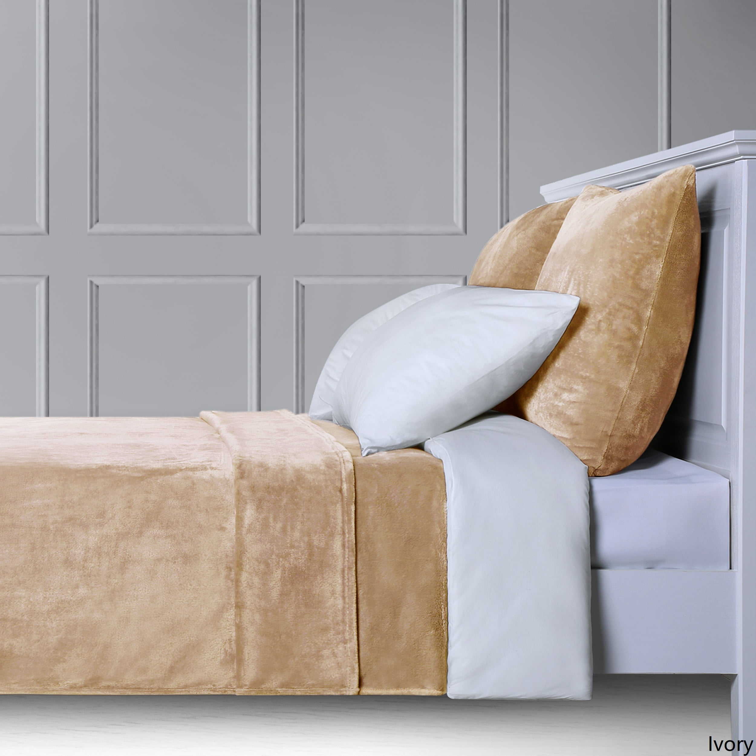 Super Soft and Light Weight AntiStatic Fleece Bed Blanket (King, Queen