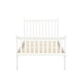 thumbnail image 6 of Bellemave Wood Twin Bed Frame with Headboard and Footboard, Kids Twin Bed Frames No Box Spring Needed for Boys and Girls, White, 6 of 10