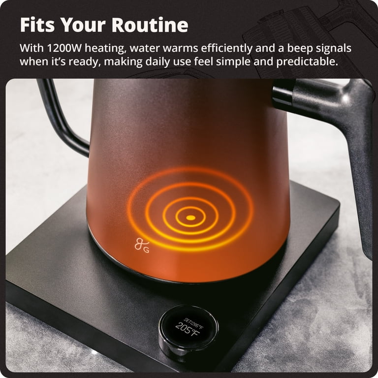 Gooseneck Electric Kettle With Variable Temperature Control photo 7