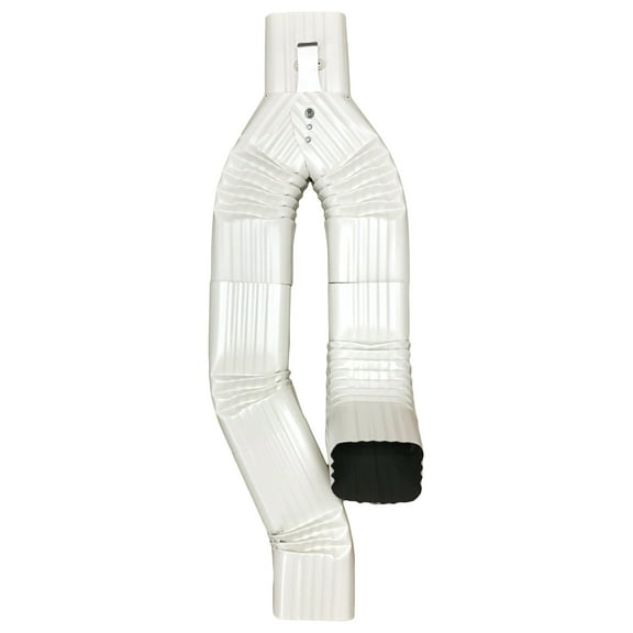 Inline Downspout Diverter for Rain Barrels (2X3, LINEN)