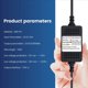 thumbnail image 3 of 2X Cable Universal para Cámara de Salpicadero de Coche de 3,5 M, 12/24 V A 5 V, 3 A, Kit de Cable Duro DVR para Vehículo, Cámara de Vídeo, Grabadora, Línea Tipo C, 3 of 6