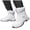 White, variant on Women's Snow Boots Winter Lace up Fleece Lined Winter Ankle Booties Arch Support Outdoor Shoes for Walking Hiking White 10