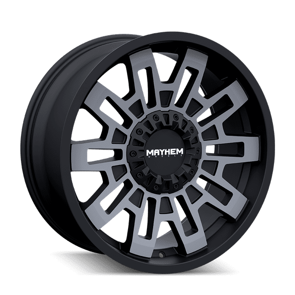 Mayhem Cortex-8113 20X10 5X139.7/5X150 -19Et 110Cb Matte Black W/Dark Tint