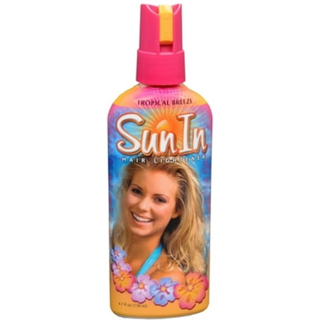 Sun-In Hair Lightener Spray, Tropical Breeze 4.70 oz (Pack of