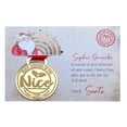 thumbnail image 1 of Moins de 5 Cartes de Vœux 1 Pce Badge Cartes de Vœux de Noël Cadeaux Personnalisés d'Honneur du Père Noël pour Enfants Super Cadeaux pour Enfants Cartes de Vœux Cadeaux, 1 of 9