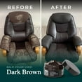 thumbnail image 3 of Clyde's™ Leather Recoloring Balm | Non Toxic Leather Color Restorer for Furniture, Car Seat, Tack | 19 Colors of Restoration Leather Dye | Repair, Restore and Renew Old Leather, 3 of 9