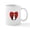 White, variant on CafePress - Penguin Valentine Mugs - 11 oz Ceramic Mug - Novelty Coffee Tea Cup
