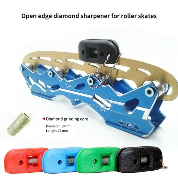 AYYUFE Skate Sharpener Anti-corrode Easy to Use Small Size Hockey Sharpening Stone Tool for Sport