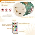thumbnail image 5 of Yayeee Flameless Candles with Remote Flickering Battery Operated Multi Color Changing, Christmas Gingerbread, 5 of 7
