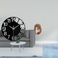 thumbnail image 2 of Reloj De Pared Acrílico Decorativo, Silencioso, Fácil De Leer, Sencillo, Redondo, Grande, Para Oficina, Hogar O Baño. Marco De Fotos Ornamentado, Pequeño Marco De Fotos De Resina, Colgante,, 2 of 8