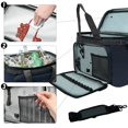 thumbnail image 4 of Cooler Lanedo Deep Freeze 34 latas con lados suaves, azul, 46 x 22 x 21 cm, 4 of 7