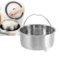 thumbnail image 1 of Panier à Vapeur, Panier à Vapeur en Acier Inoxydable avec Poignée d'Élimination du Sucre Cuiseur à Riz Insert Cuiseur à Vapeur Cuiseur à Vapeur Cuiseur à Vapeur pour la Cuisson, 1 of 8