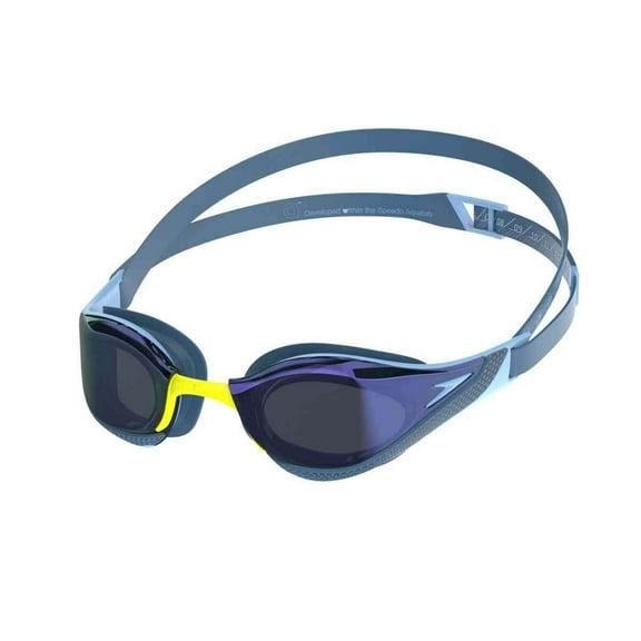 Speedo Fastskin Pure Focus Mirrored Goggles, Iris/Smoke/Blue