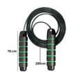 thumbnail image 2 of Skipping Rope With Ball Bearings Foam Handles For Like Speed Training, Endurance Training Blue, 2 of 5