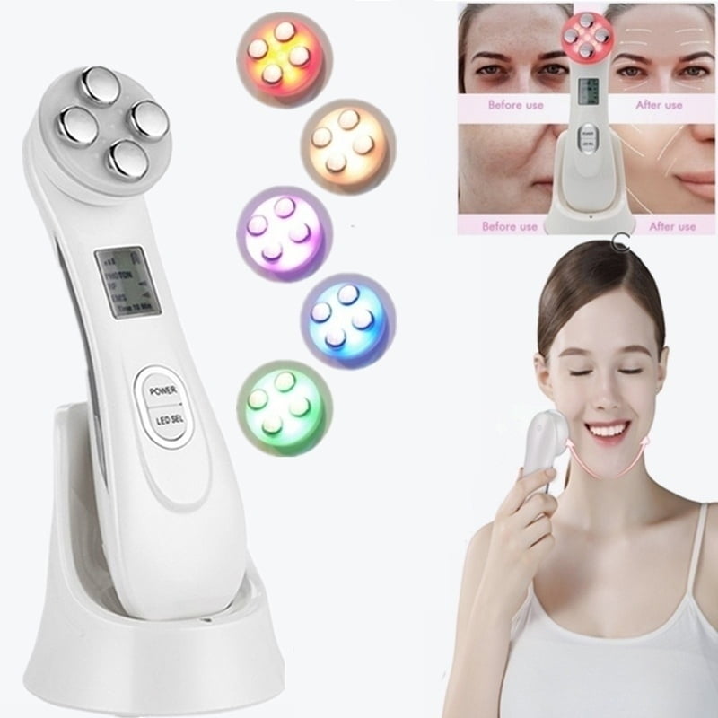 from US 4 in1 Radio Frequency Photon Electroportion BIO Skin Lifting Beauty LED 