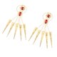 thumbnail image 1 of Pack de 2 Accesorios para Danza Del Vientre Yuyangstore Joyería roja, 1 of 8