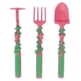thumbnail image 1 of Toddler Utensils - Reusable Plastic Toddler Fork and Spoon and Storage Case - Suitable for Kids Utensils - Suitable, 1 of 2