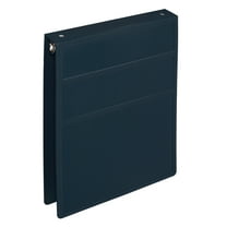 Carstens 1-Inch Heavy Duty 3-Ring Binder -Top Opening, Navy Blue