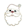 thumbnail image 2 of 18 Lighted Santa Claus Face Christmas Window Silhouette Decoration, 2 of 2