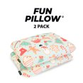 thumbnail image 5 of Imaginarium Memory Foam Fun Pillow with Cool-to-the-Touch Cover, Standard/Queen, 2-Pack, Christmas Cookie, 5 of 5