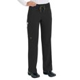 thumbnail image 3 of Activate by Med Couture Women's Transformer Knit Waistband Drawstring Scrub Pant, 3 of 13