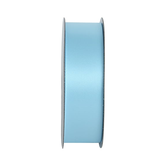 Gwen Studios 7/8" Light Blue Satin Ribbon, 7 yards