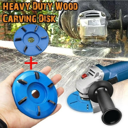 

Big holiday Deals! Dqueduo 2PC 16mm Woodworking Turbo Plane For Aperture Angle Grinder Wood Carving Cutter Christmas Gifts on Clearance