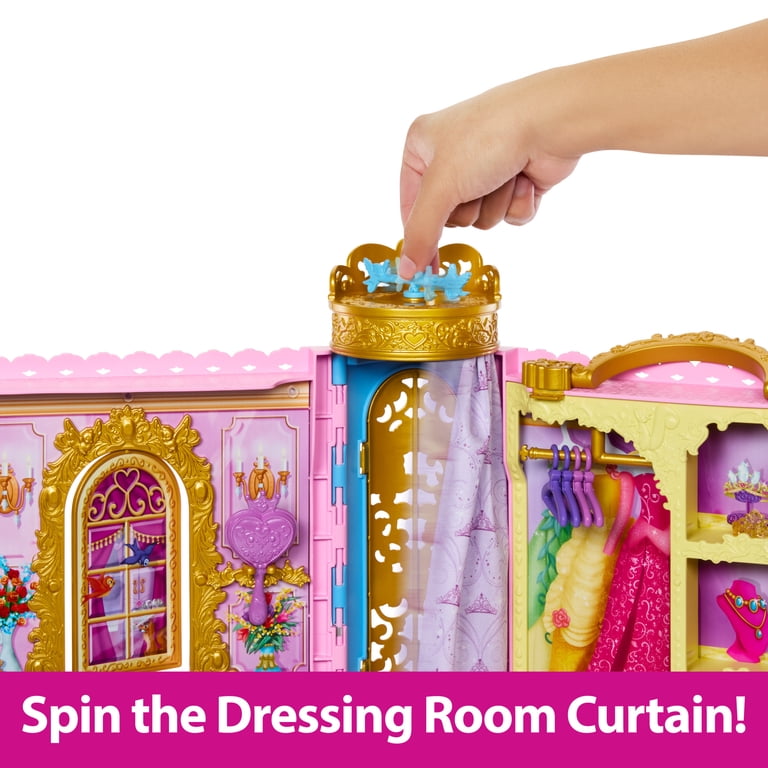 Disney Princess Ready for the Ball Closet Playset with Fashions