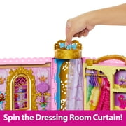 Disney Princess Ready for the Ball Closet Playset with Fashions, Accessories, Storage