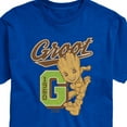 thumbnail image 3 of Marvel Guardians of the Galaxy - Groot Collegiate - Men's Short Sleeve Graphic T-Shirt, 3 of 5