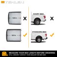 thumbnail image 2 of Stehlen 733469491392 Hidden Snap Tonneau Cover with Truck Bed LED Lights For 2004-2015 Nissan Titan 6.5 Feet ( 78" ) Bed, 2 of 8