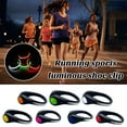 thumbnail image 2 of 2 Pcs Runner Shoes Clip Light Sneakers Light for Night Running Sports U-shape Luminous Shoes Clips for Hip-Hop Outdoor Night Riding Warning Light Clip-On Shoes, 2 of 10
