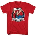 thumbnail image 1 of Popeye T-Shirt pour Adulte Rouge « Born To Skate », 1 of 2
