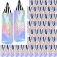 thumbnail image 1 of Bolsas de regalo para vino Windyun, 100 unidades, iridiscentes, 35 x 9 x 10 cm, 1 of 7