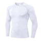 thumbnail image 1 of Camisa de compresión Queerier de manga larga deportiva para hombre, 1 of 7