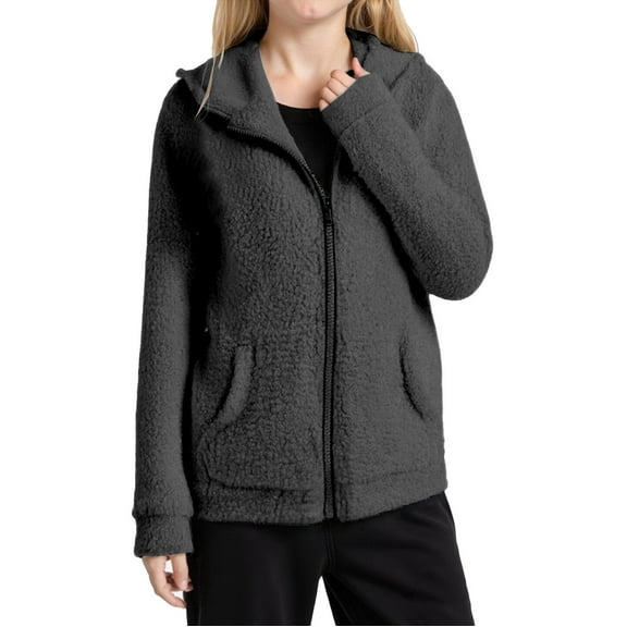 Girl Jacket with Hooded Zipper Lightweight Long Sleeve Thick Warm Outerwear Fall Jacket for Girls 11-12 Years