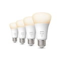 thumbnail image 3 of Philips Hue A19 Bluetooth Smart LED Bulb 4-Pack, White, 3 of 9