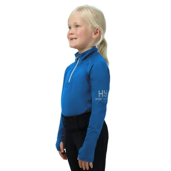 Hy Sport Active Girls Young Rider Base Layer Top