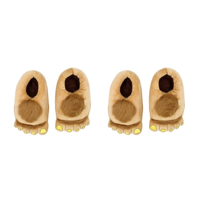 Pantuflas Hobbits Minnieouse Monster Adventure Cómodas de llevar Talla Libre Albaricoque