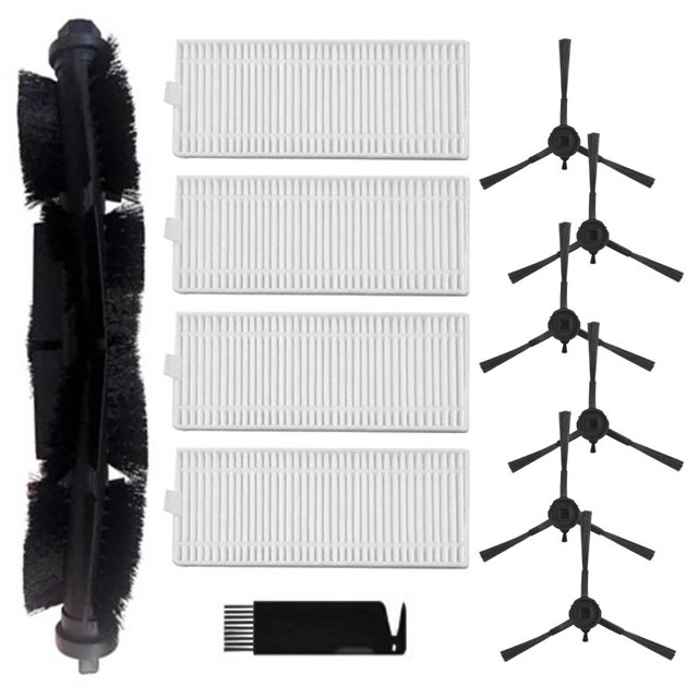 Bgsha Accessories For 360 S8 S8 Plus Vacuum Cleaner Robot Accessory Set Replacement Parts Roller brush Side Brushes Filter&Cleaning Brush