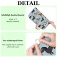 thumbnail image 6 of Cute Dachshund and Dog Footprint Dish Drying Mat for Kitchen 1 Pack, Ultra Absorbent Microfiber Dishes Drainer Mats,16"x18", 6 of 6