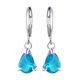 thumbnail image 2 of Pendientes de gota de agua con diamantes de colores para mujer, joyería SB, 2 of 3
