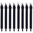 thumbnail image 1 of Tensor de Sábanas Ajustable BRI Color Negro 8 Uds., 1 of 4