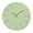 Green, variant on Wall Clock 12 Inch Silent Non-Ticking Imitation Wood Indoor Clock Round Decor Clock Modern 3D Figures Quartz Wall Clocks for Home, Hotel, Office, School, Bedroom, Living Room, Kitchen