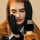 thumbnail image 3 of Guantes térmicos de invierno con pantalla táctil y forro polar, resistentes al viento, para esquiar al aire libre, regalo para mujer 1020, 3 of 5