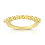 Michelle Campbell Jewelry Women's Balli Stacker Ring, Brass with 14k Yellow Gold Overlay, Size 6