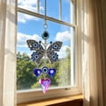 thumbnail image 6 of YingYouFu Pendant Beaded Pull Cord, Crystal Decorative Chain for Light Fixtures, Replacement Fan Pull Chain with Glass Beads for Ceiling Lamp, 6 of 7