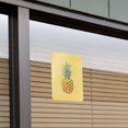 thumbnail image 3 of Pineapple Fruit on Yellow Tropical Background Home Business Office Sign, 3 of 3